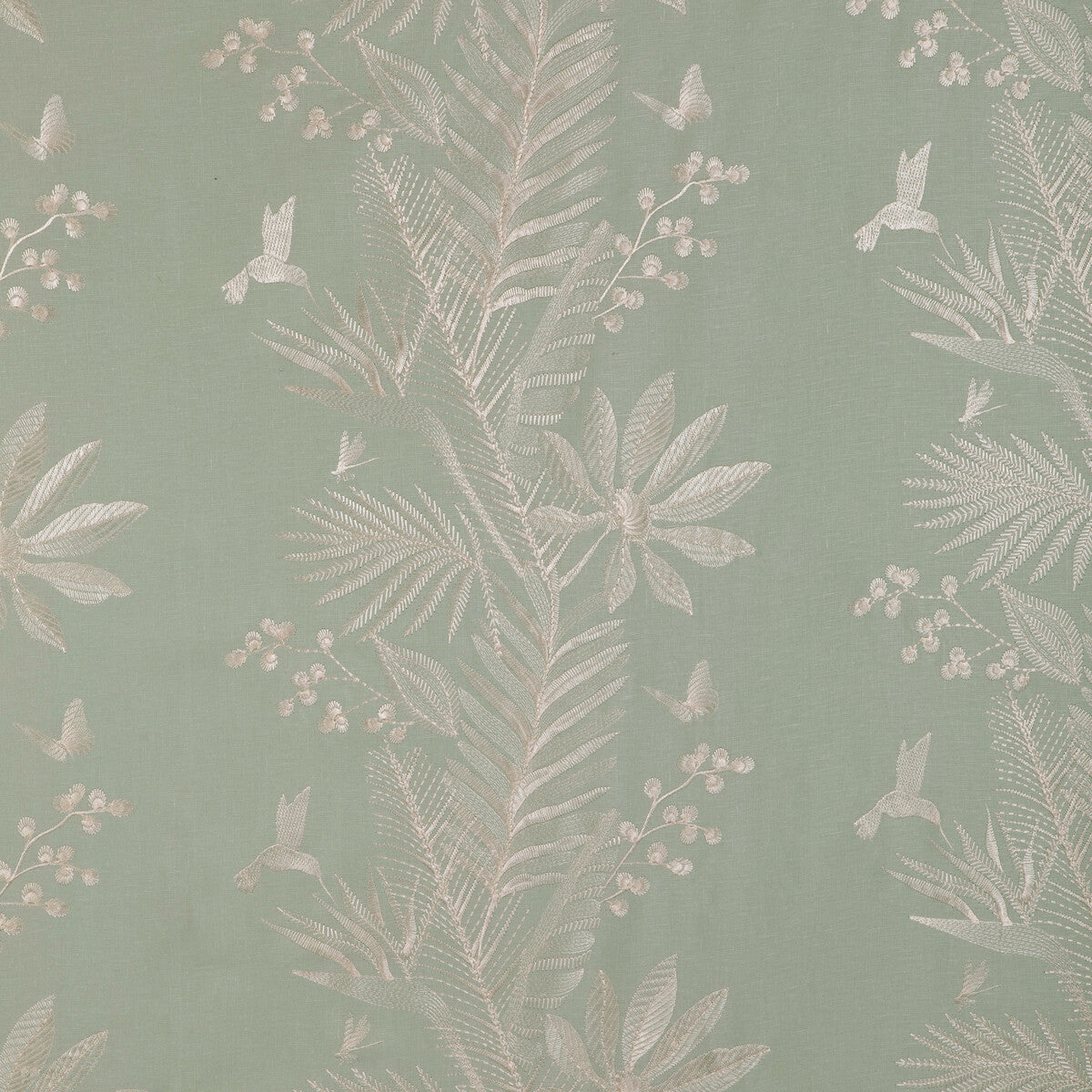 8023114130-manda-emb-seafoam-brunschwig-fils - BRUNSCHWIG & FILS Fabric