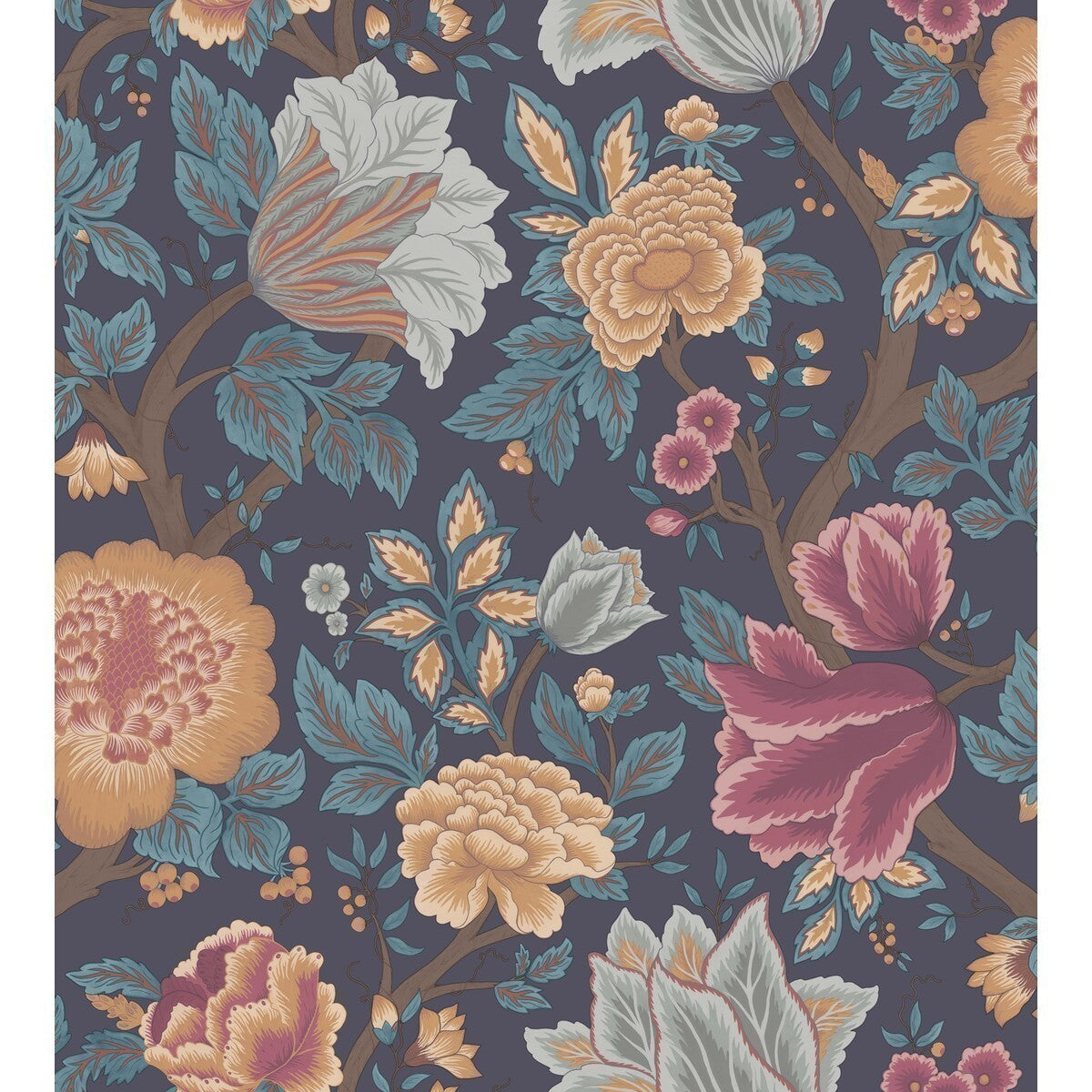 1164014cs0-midsummer-bloom-oranrose-cole-son - COLE & SON Wallpaper