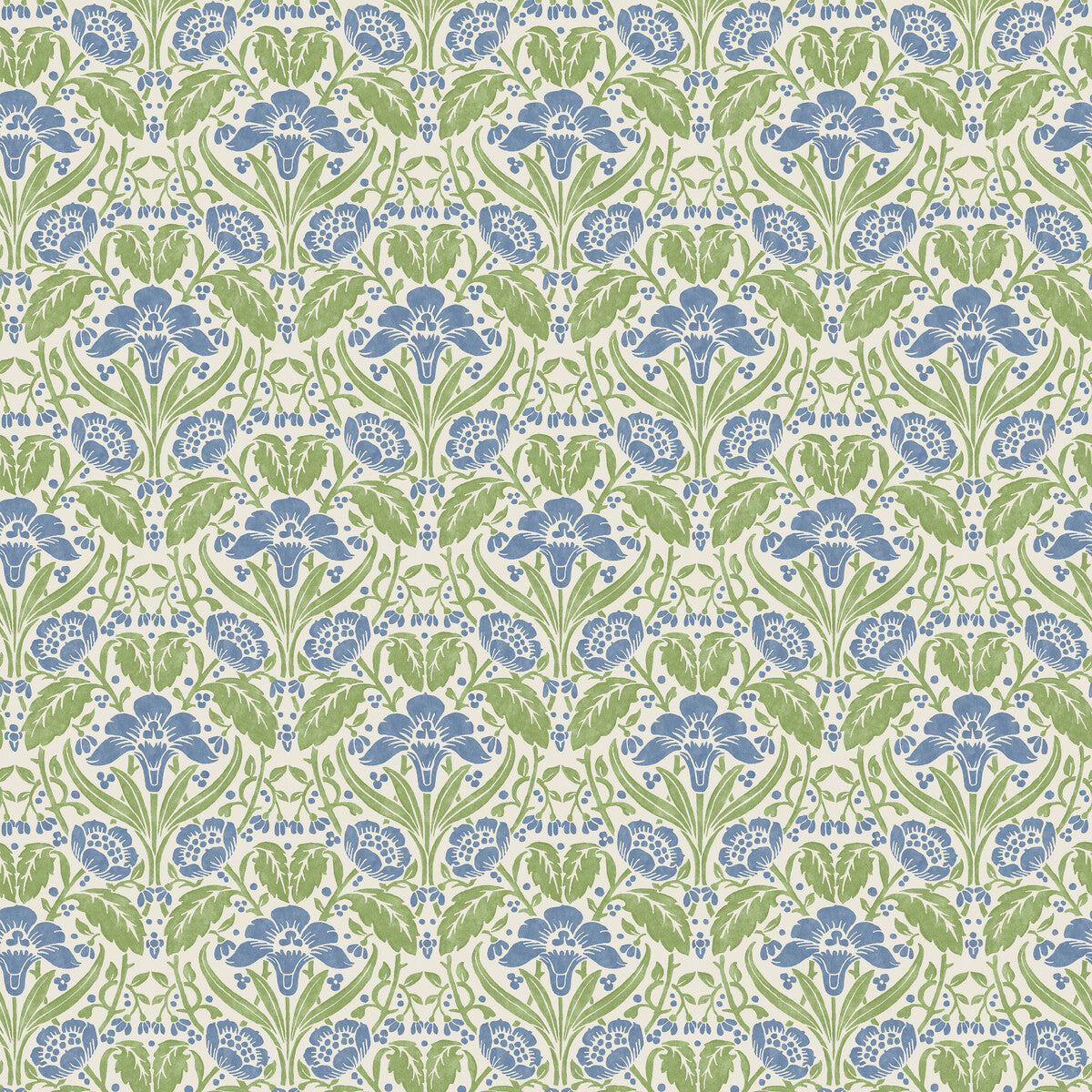 bw4510120-iris-meadow-bluegreen-g-p-j-baker - G P & J BAKER Wallpaper