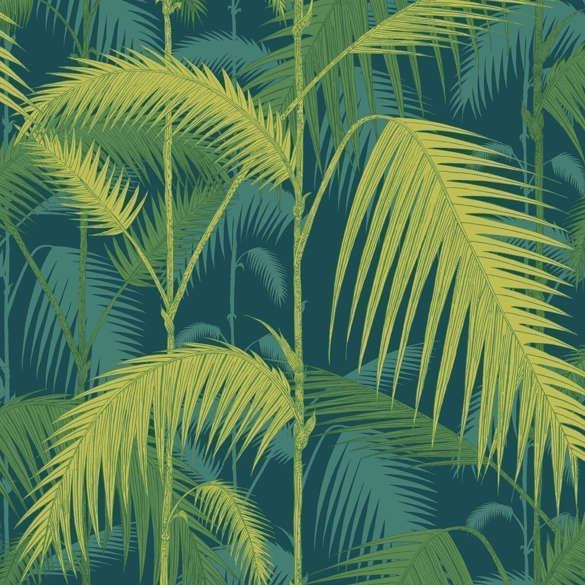 1121002cs0-palm-jungle-petrollime-cole-son - COLE & SON Wallpaper