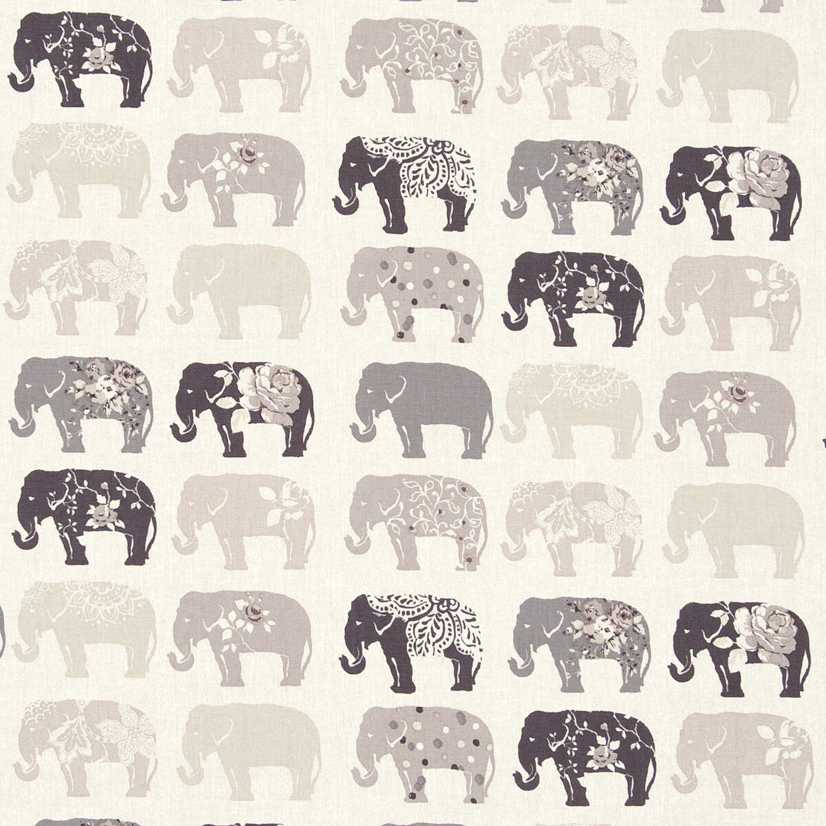 f079401cac0-elephants-natural-clarke-and-clarke - CLARKE AND CLARKE Fabric
