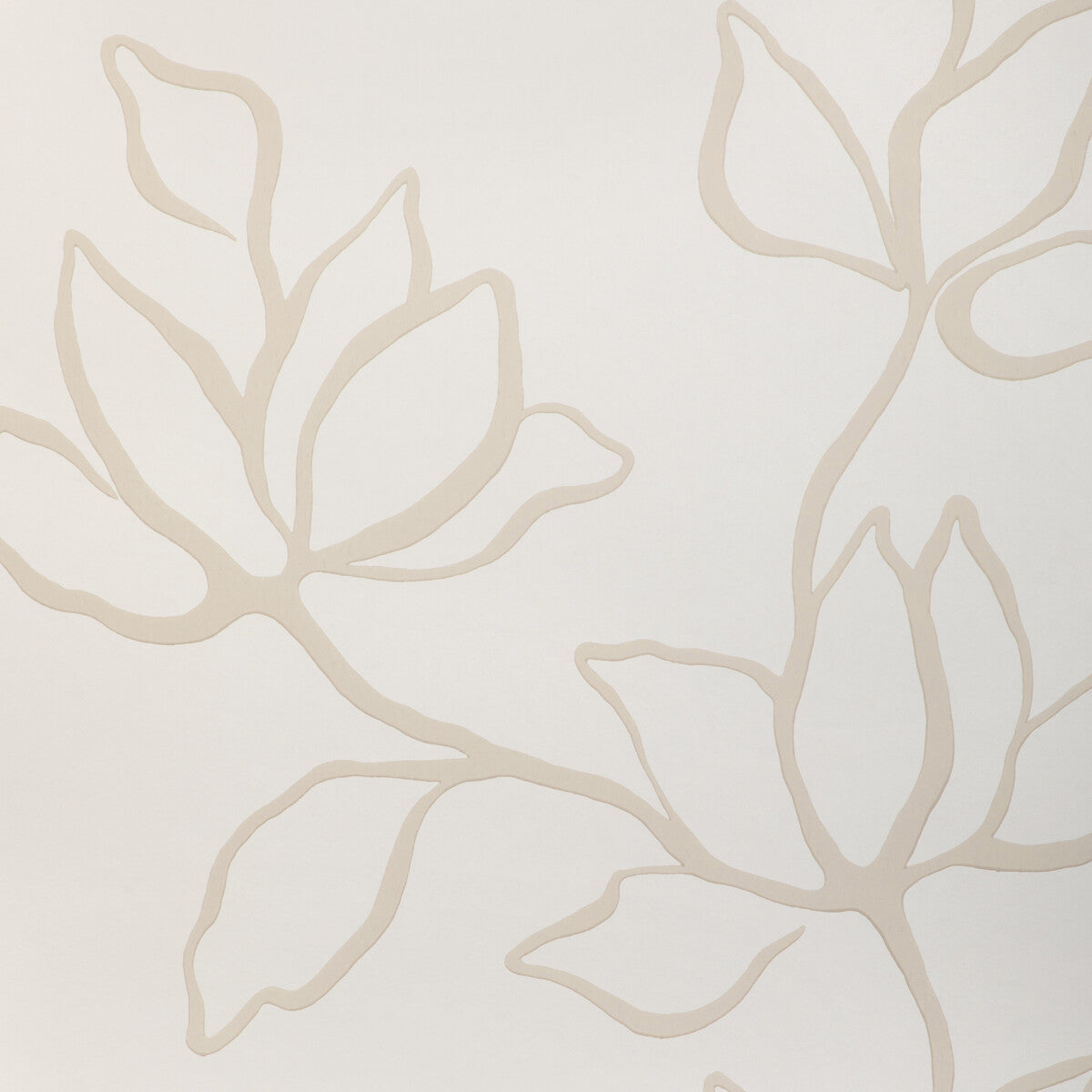 w38861610-floral-sketch-wp-natural-kravet-couture - KRAVET COUTURE Wallpaper