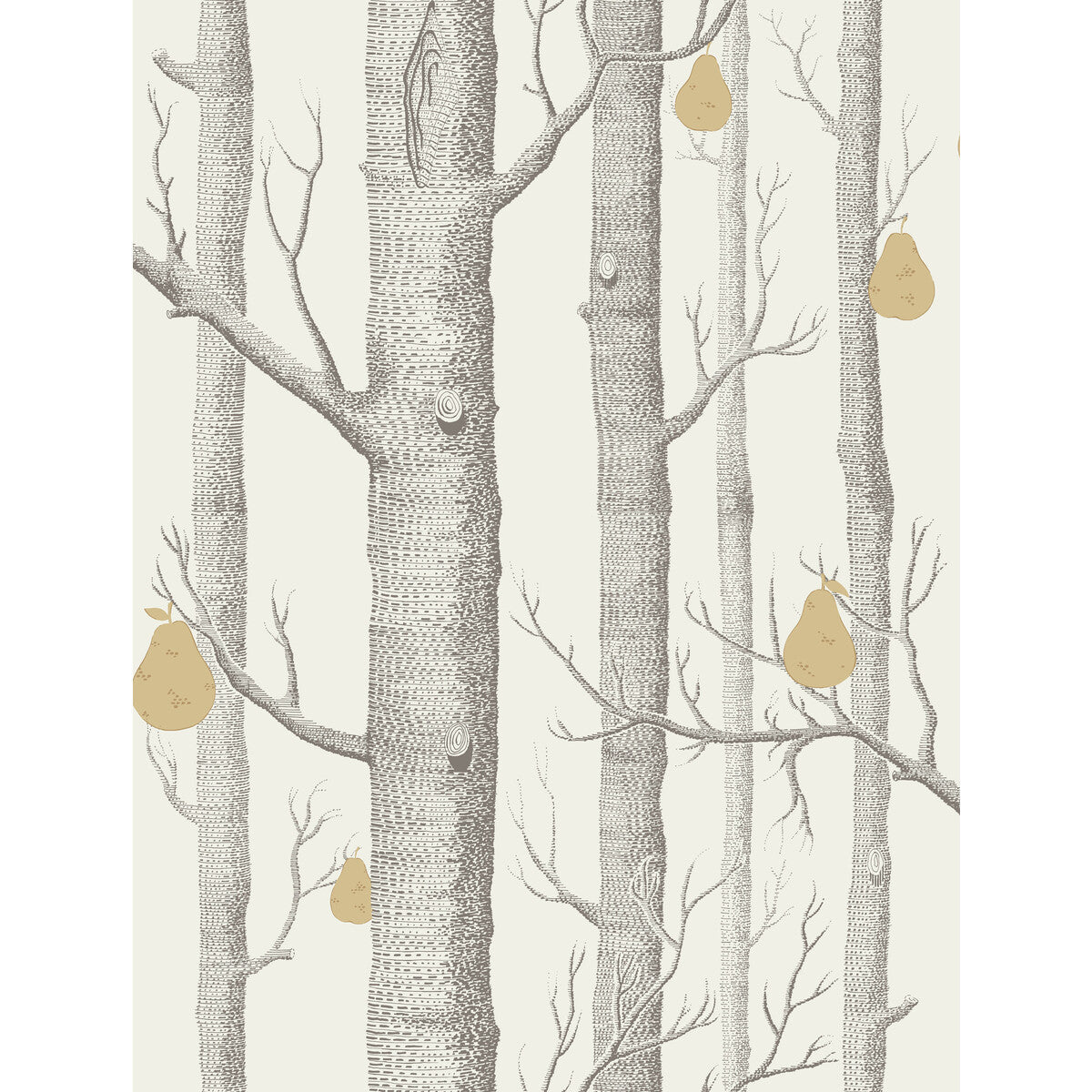955032cs0-woods-pears-charcllingld-cole-son - COLE & SON Wallpaper