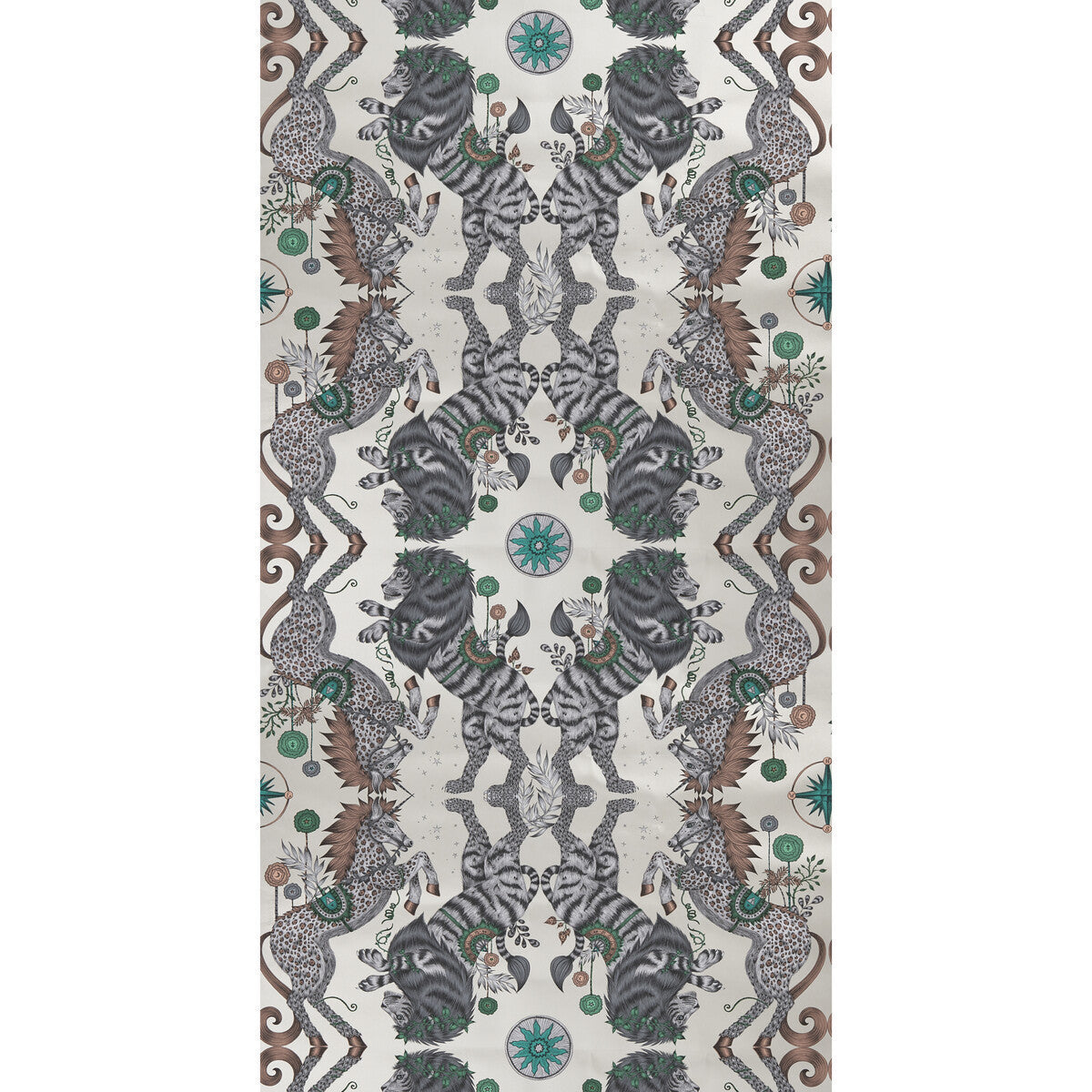 w011302cac0-caspian-wp-gilver-clarke-and-clarke - CLARKE AND CLARKE Wallpaper