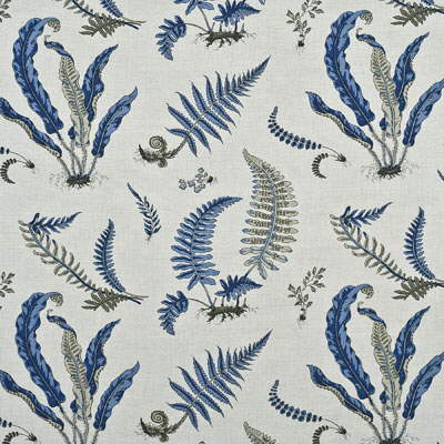 bp1038210-ferns-indigolinen-g-p-j-baker - G P & J BAKER Fabric