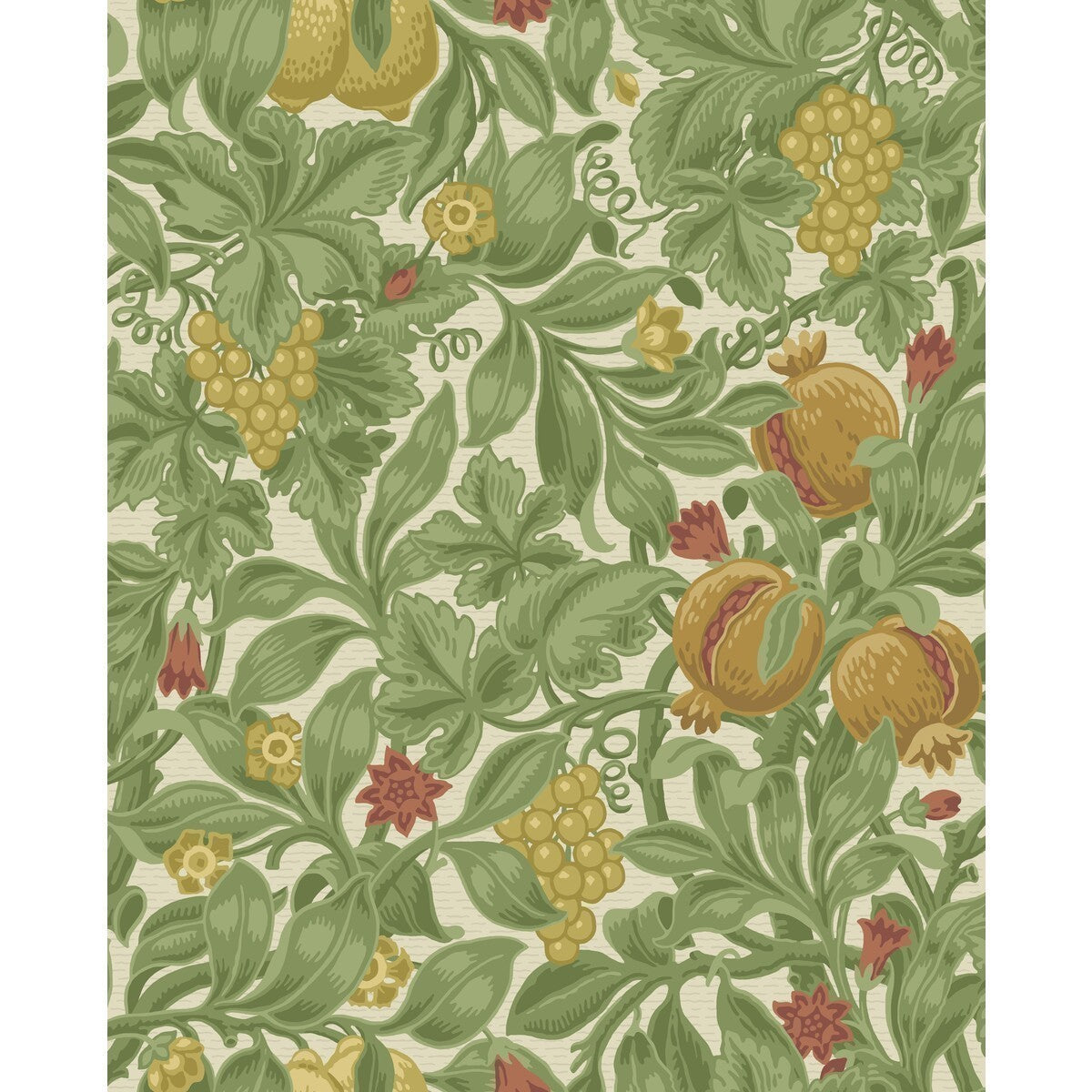 1162007cs0-vines-of-pomona-ochroliv-cole-son - COLE & SON Wallpaper