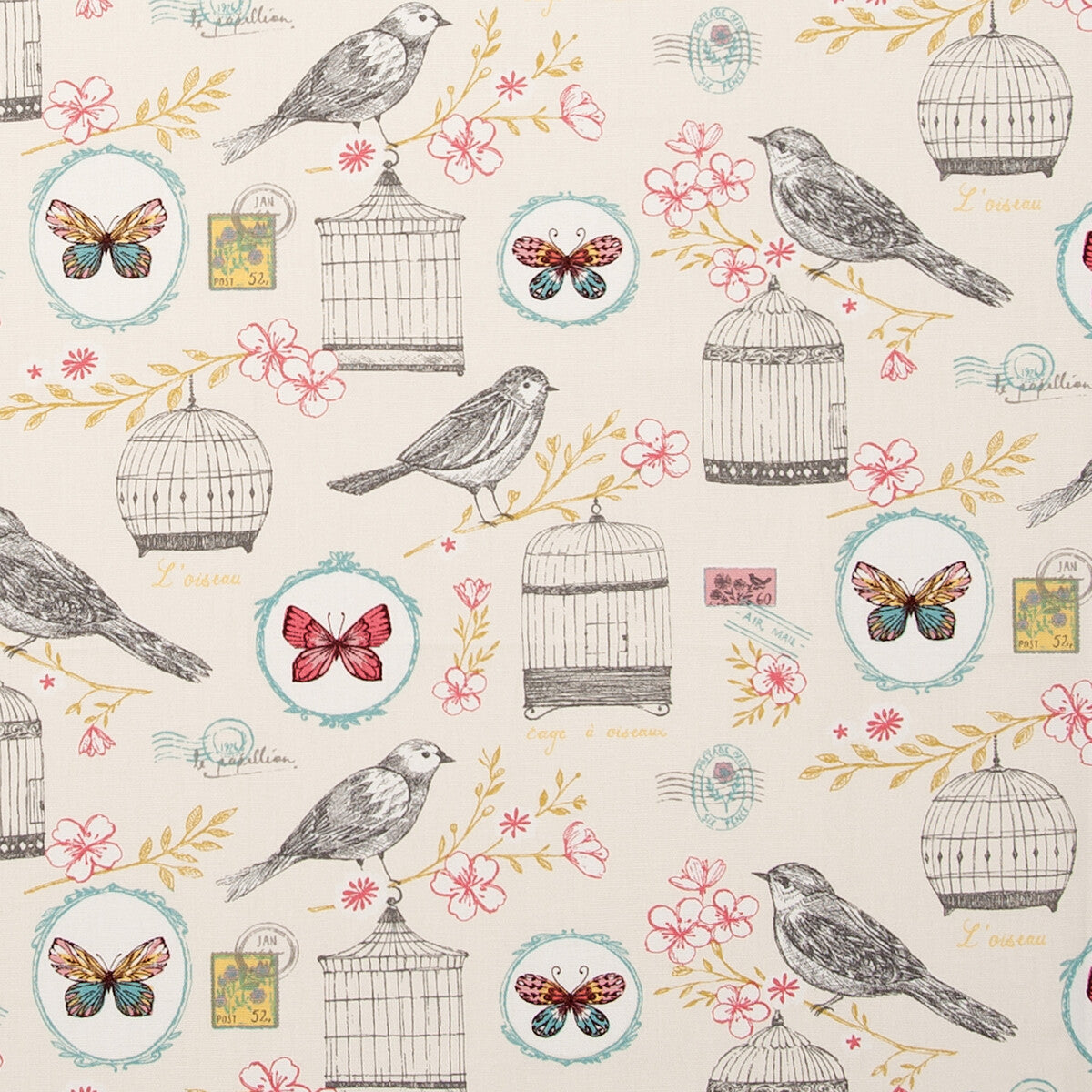 f063602cac0-melodie-natural-clarke-and-clarke - CLARKE AND CLARKE Fabric
