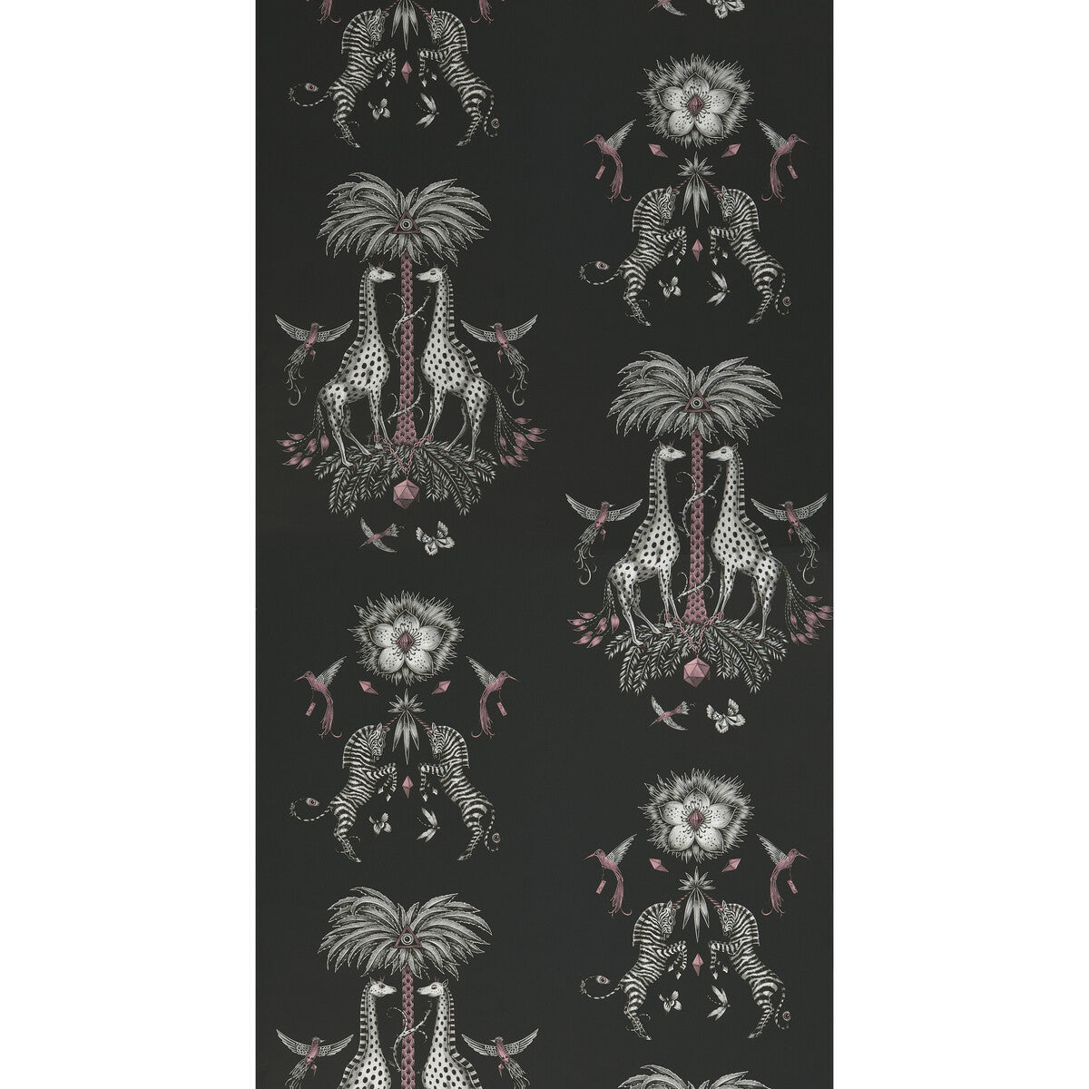 w011401cac0-creatura-charcoal-clarke-and-clarke - CLARKE AND CLARKE Wallpaper