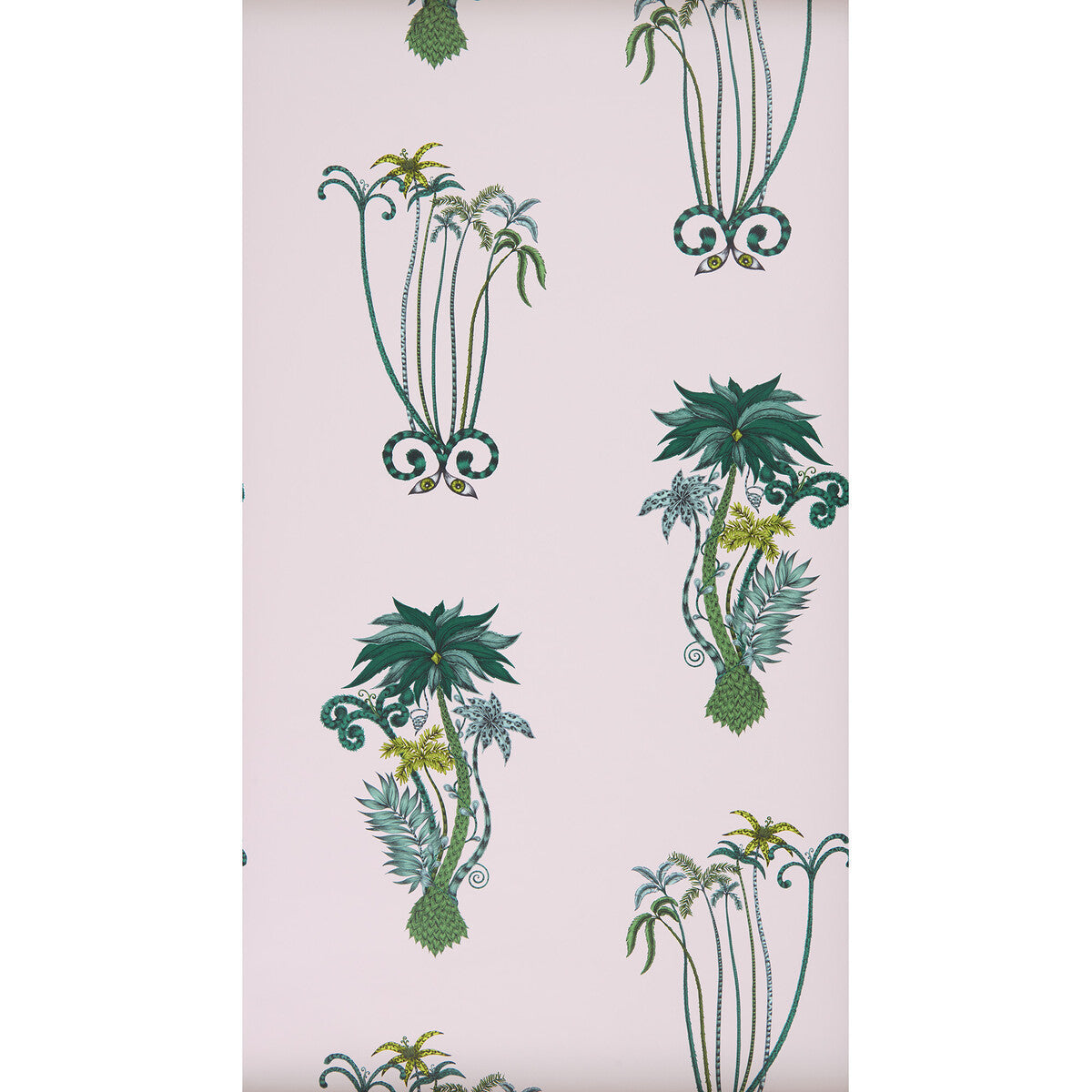 w010104cac0-jungle-palms-pink-clarke-and-clarke - CLARKE AND CLARKE Wallpaper