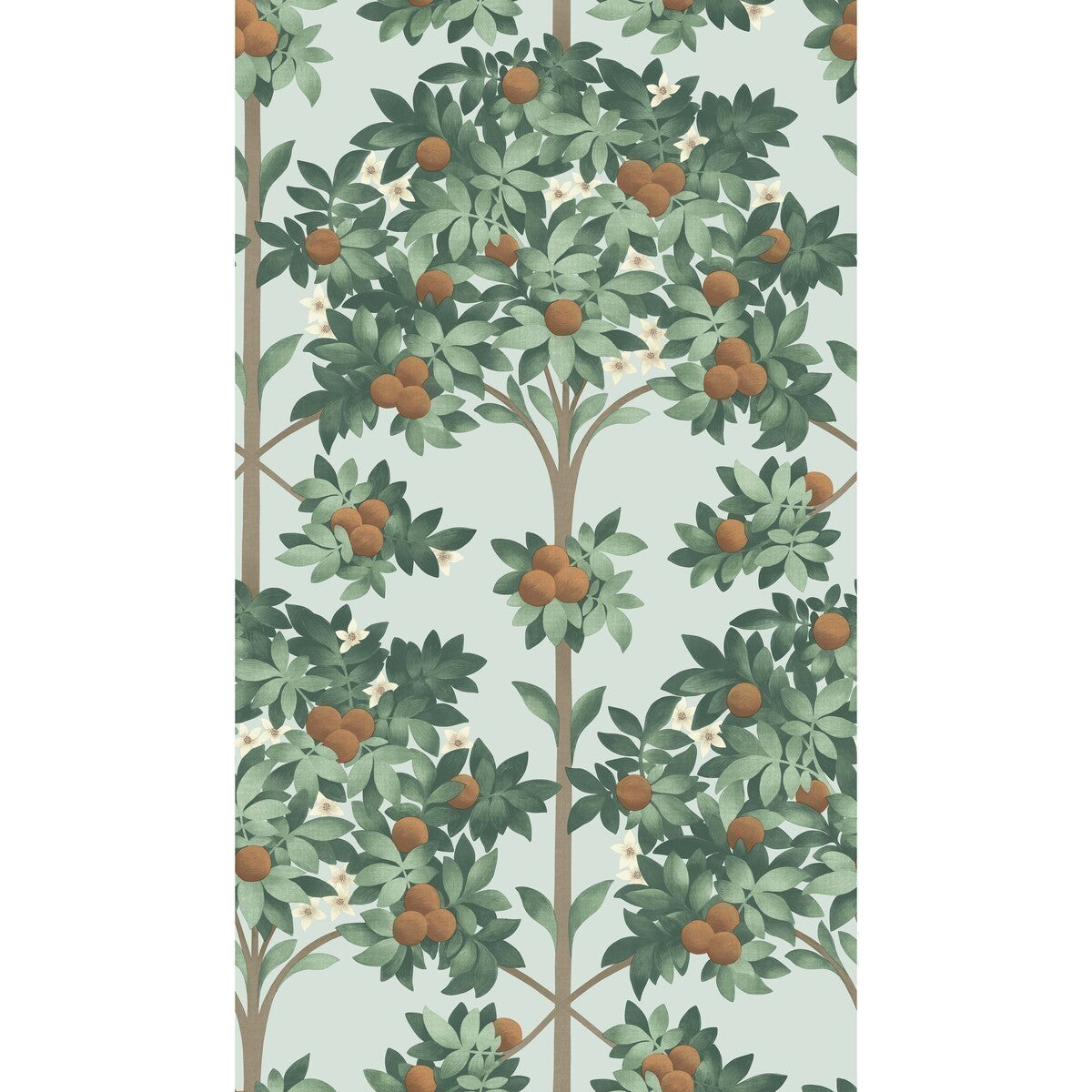 1171004cs0-orange-blossom-burnt-orangemintseafoam-cole-son - COLE & SON Wallpaper