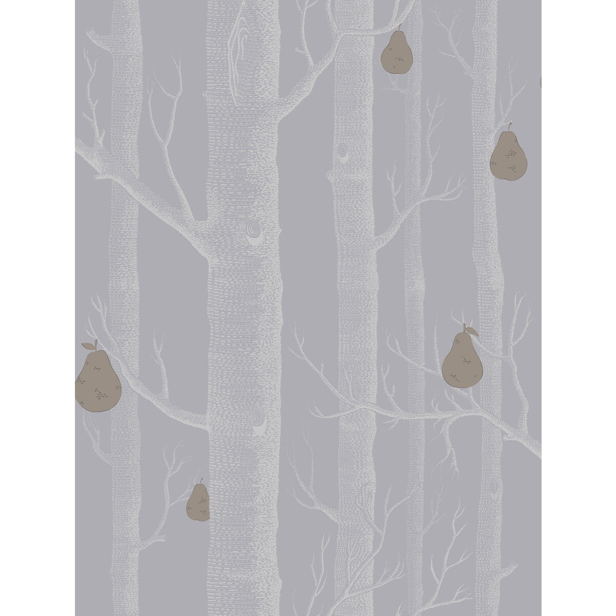 955030cs0-woods-pears-slatesilver-cole-son - COLE & SON Wallpaper