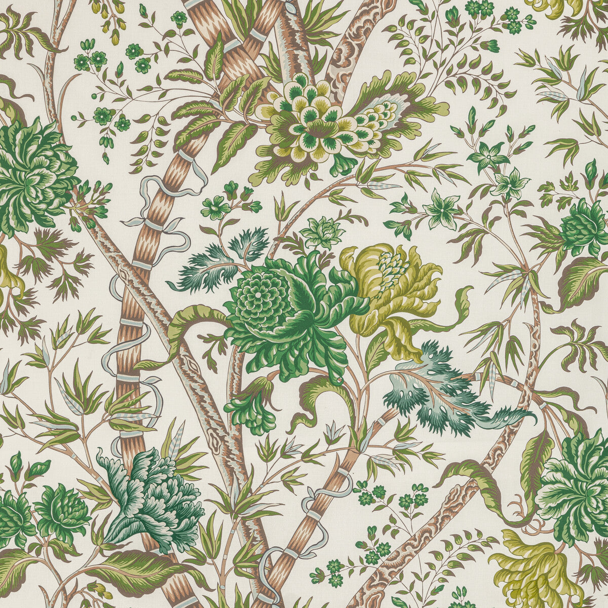 80221003330-luberon-print-greenleaf-brunschwig-fils - BRUNSCHWIG & FILS Fabric