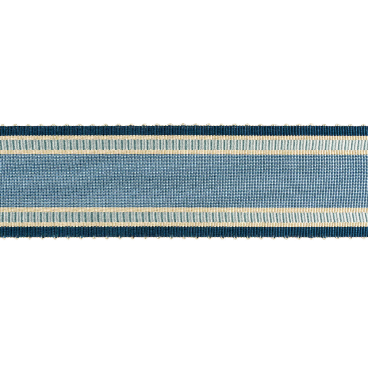 t801252150-soie-ribbon-canton-blue-brunschwig-fils - BRUNSCHWIG & FILS Trim