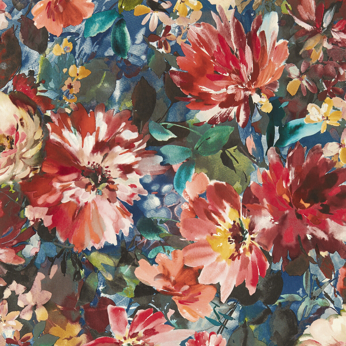 w014503cac0-tahiti-midnight-wp-clarke-and-clarke - CLARKE AND CLARKE Wallpaper