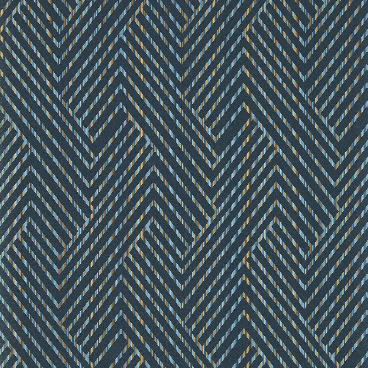w018104cac0-grassetto-midnight-wp-clarke-and-clarke - CLARKE AND CLARKE Wallpaper
