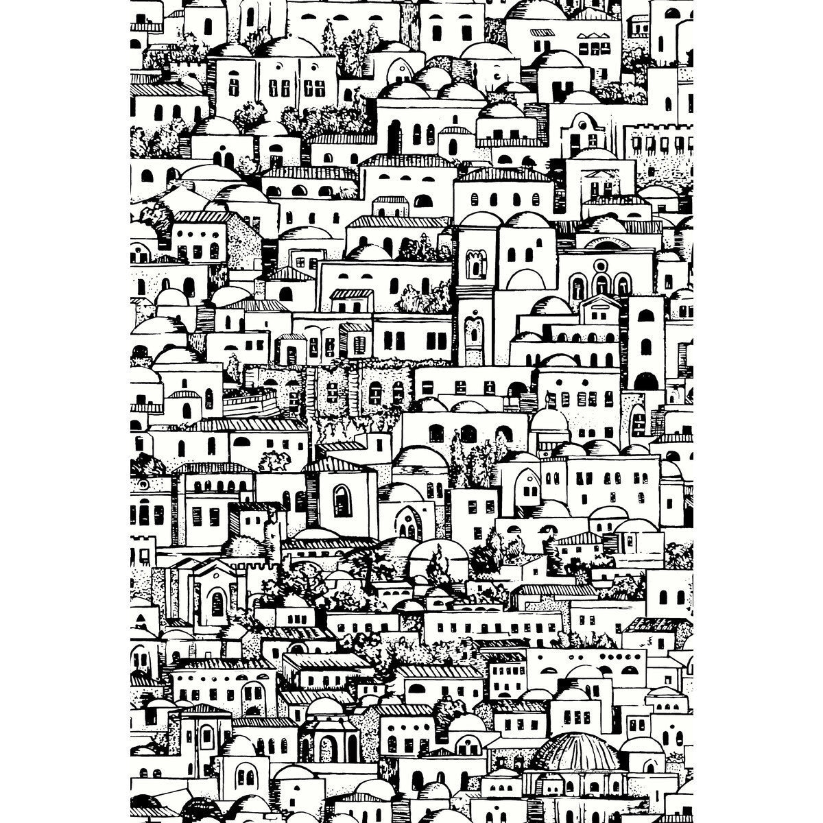 11419039cs0-mediterranea-whiteblack-cole-son - COLE & SON Wallpaper