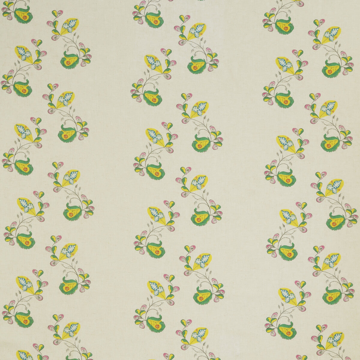 am1003213400-psycho-sprig-tropical-yellow-kravet-couture - KRAVET COUTURE Fabric