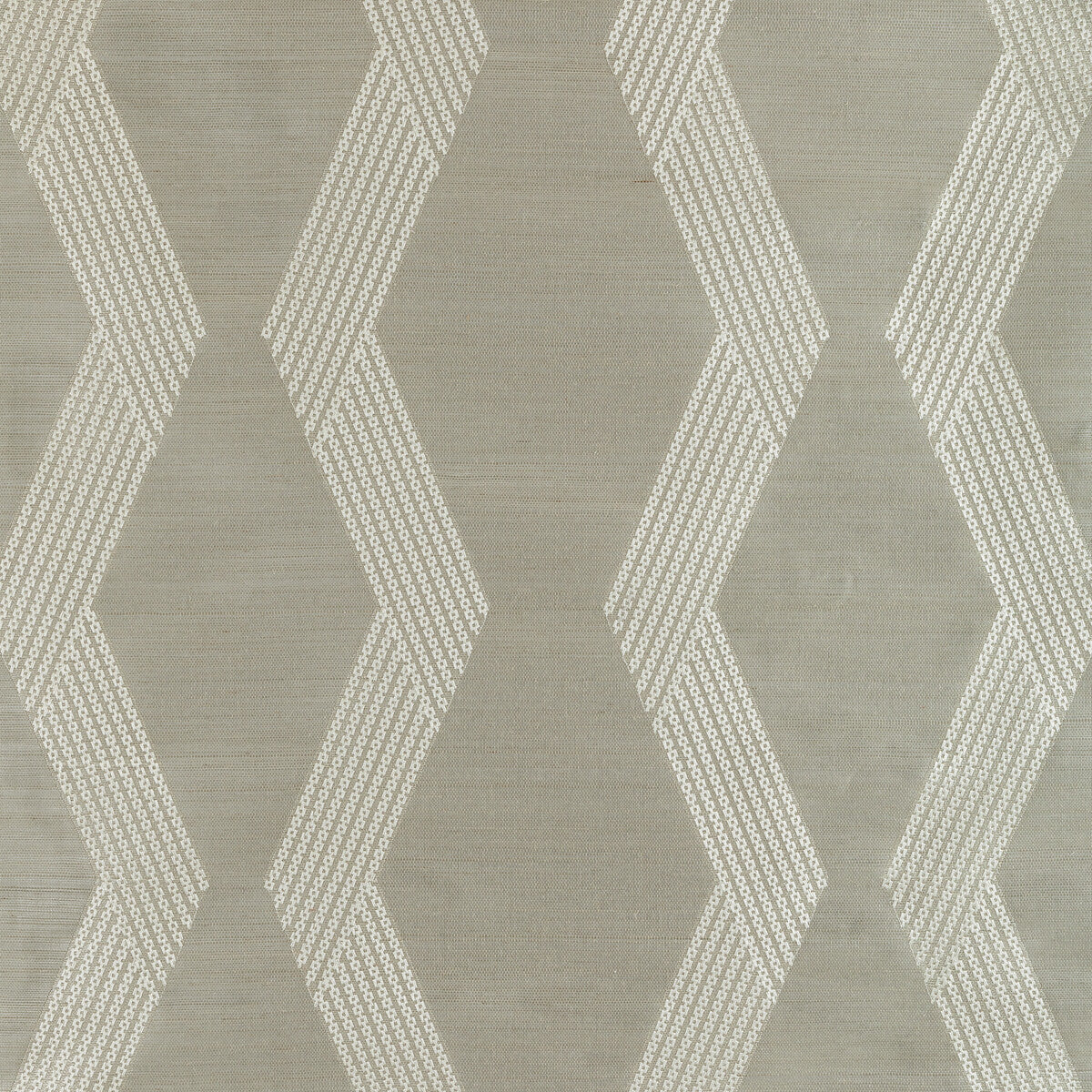 w3835110-chainlink-emb-sisal-grey-kravet-couture - KRAVET COUTURE Wallpaper