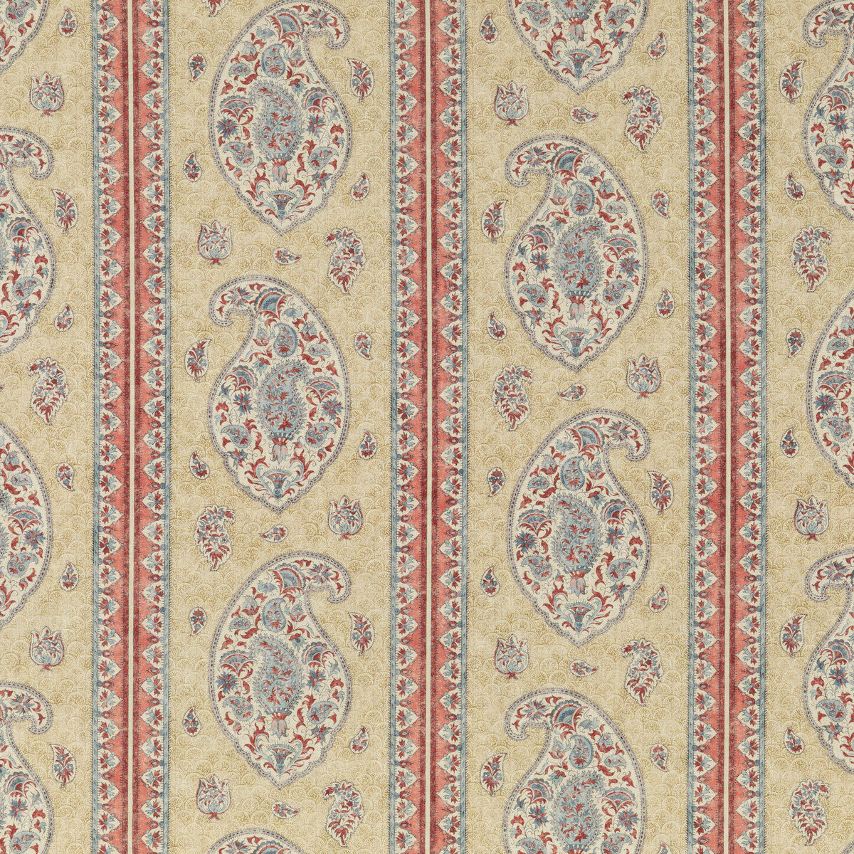 bp1083110-coromandel-redblue-g-p-j-baker - G P & J BAKER Fabric