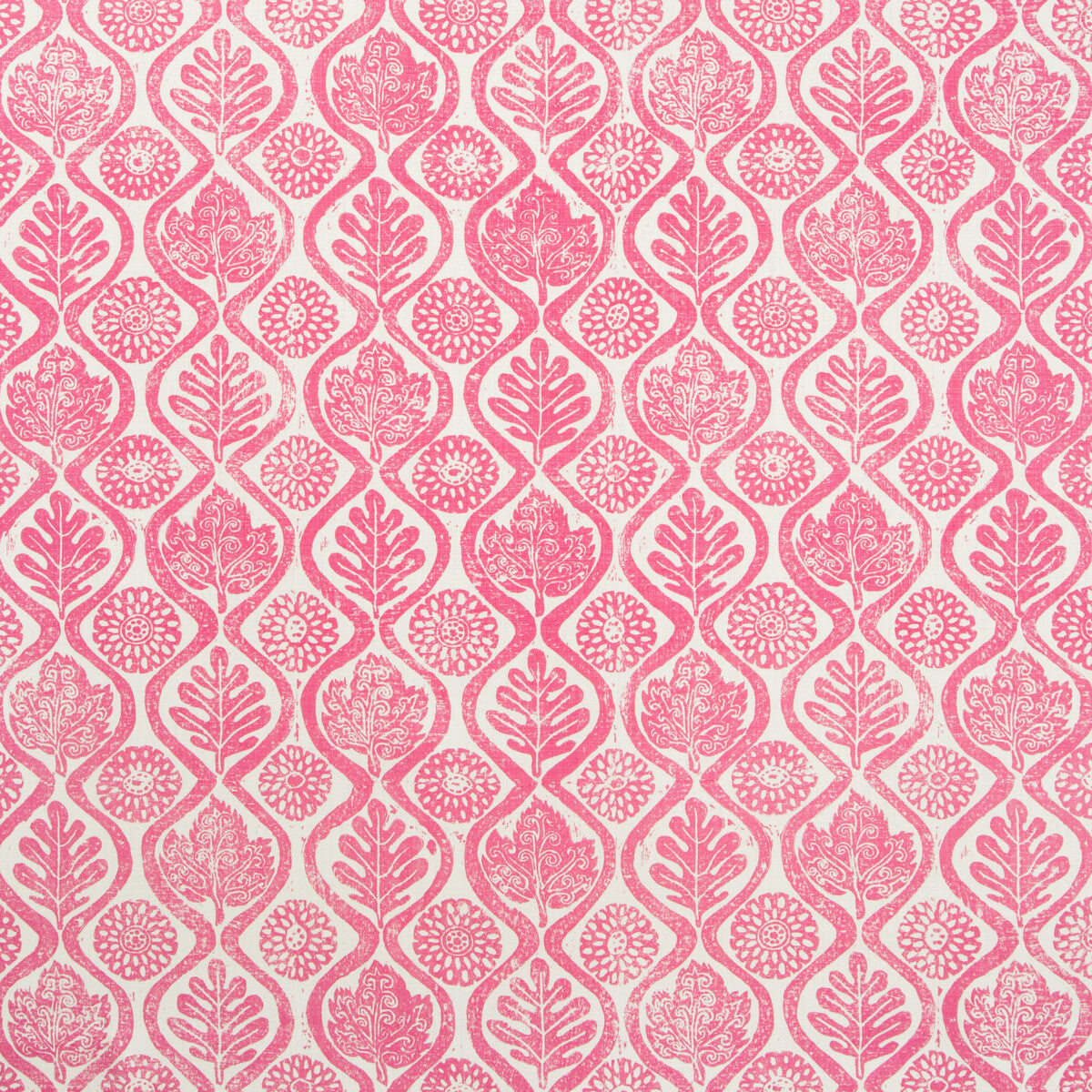 bfc-351470-oakleaves-fuschia-lee-jofa - LEE JOFA Fabric
