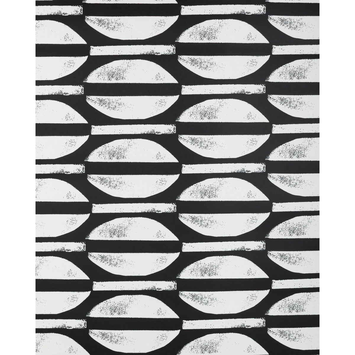 ccp-2348810-raja-wp-black-caroline-cecil-textiles - CAROLINE CECIL TEXTILES Wallpaper