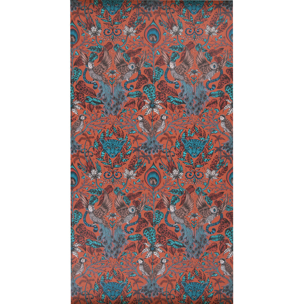 w009805cac0-amazon-red-clarke-and-clarke - CLARKE AND CLARKE Wallpaper