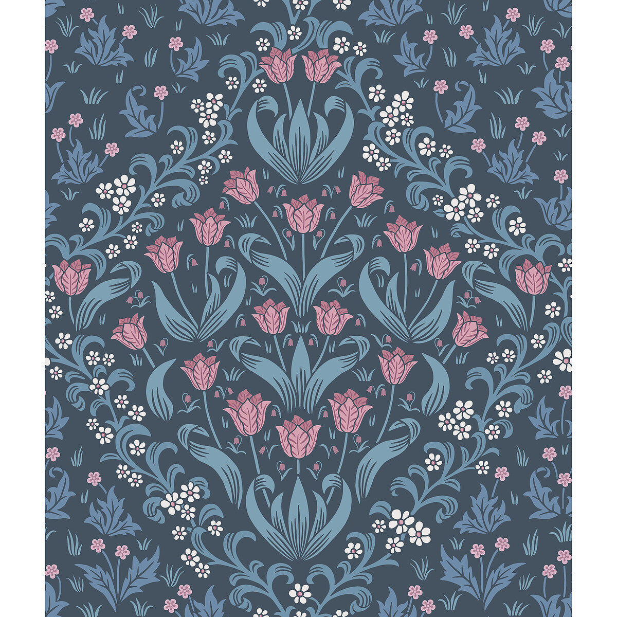1182004cs0-tudor-garden-fscblumidn-cole-son - COLE & SON Wallpaper