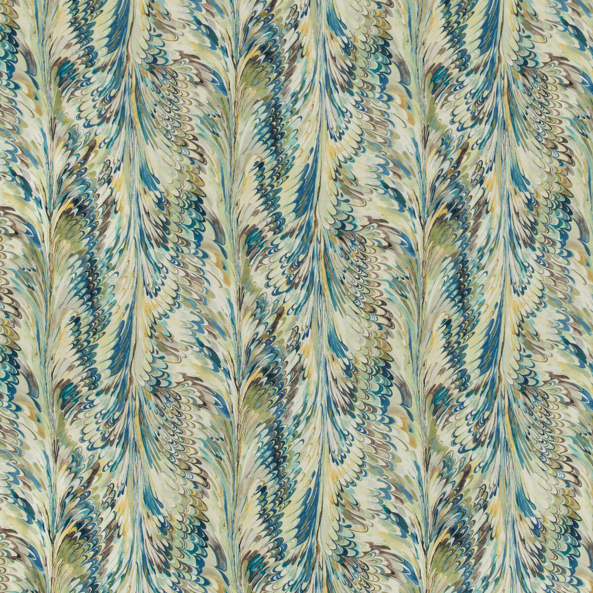 20191143450-taplow-print-peacockgold-lee-jofa - LEE JOFA Fabric