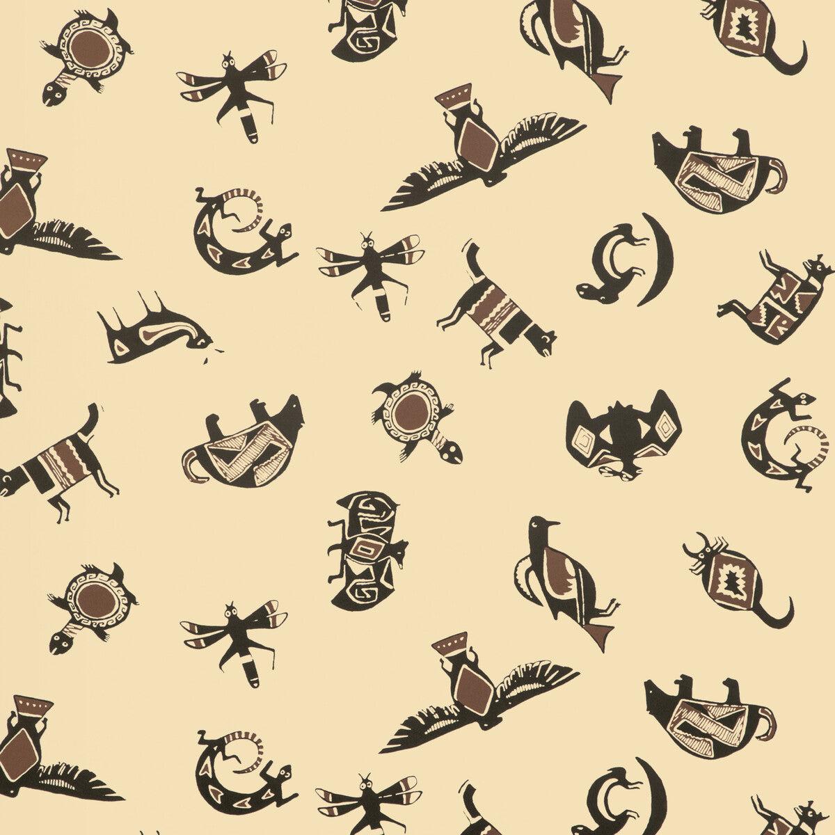 w4261860-mimbres-wp-umber-kravet-couture - KRAVET COUTURE Wallpaper