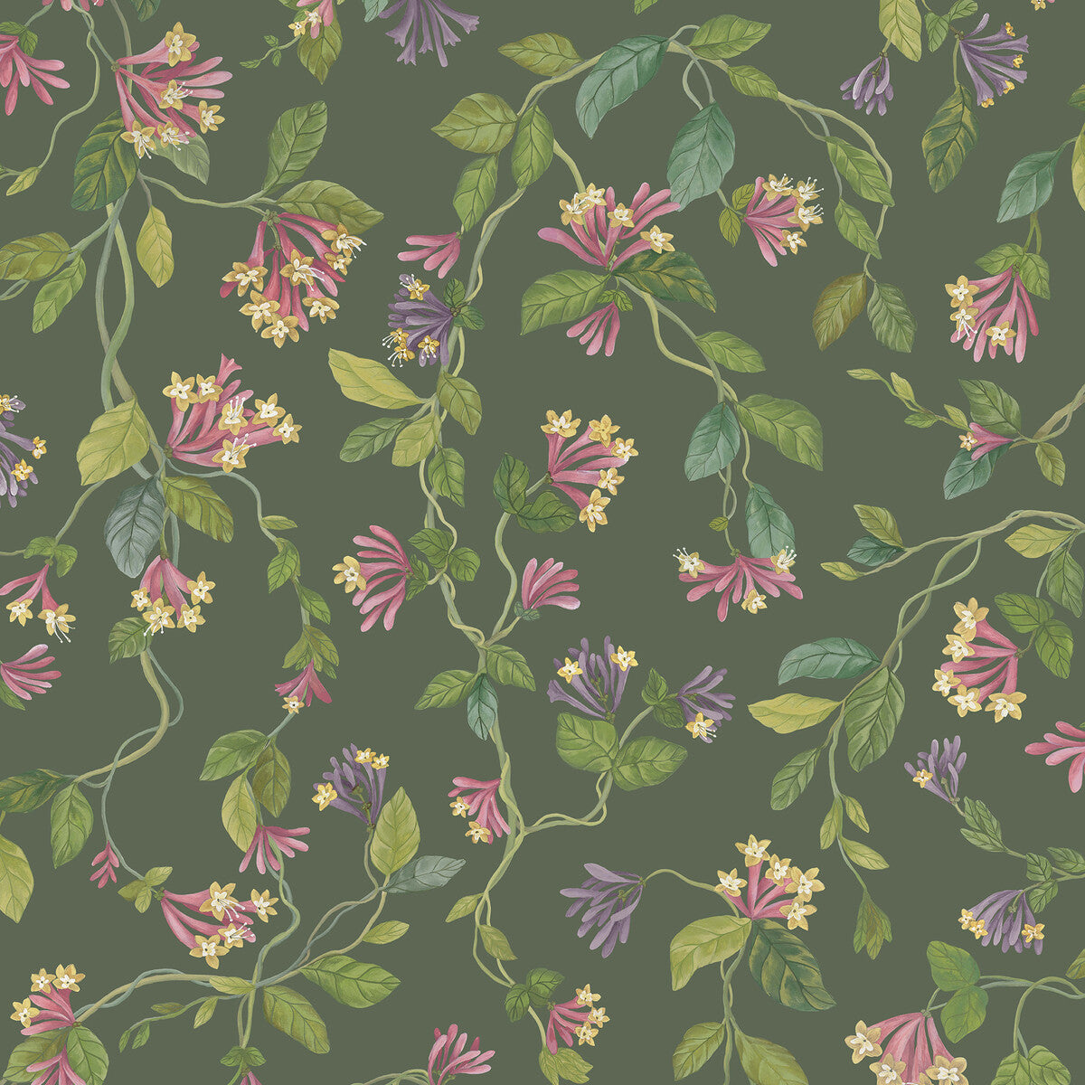 1243019cs0-flora-sagepink-cole-son - COLE & SON Wallpaper