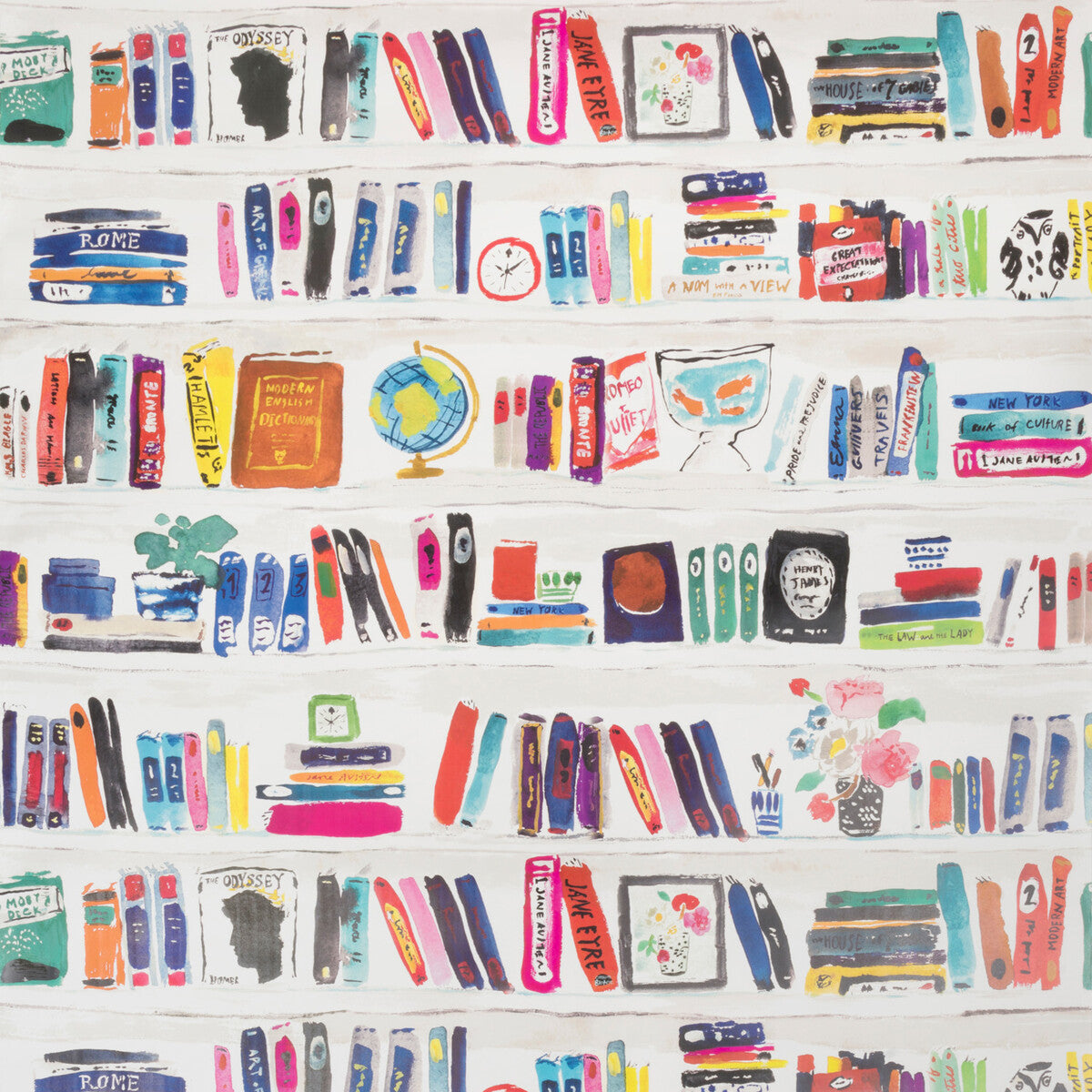 w33325190-bella-books-confetti-kravet-design - KRAVET DESIGN Wallpaper
