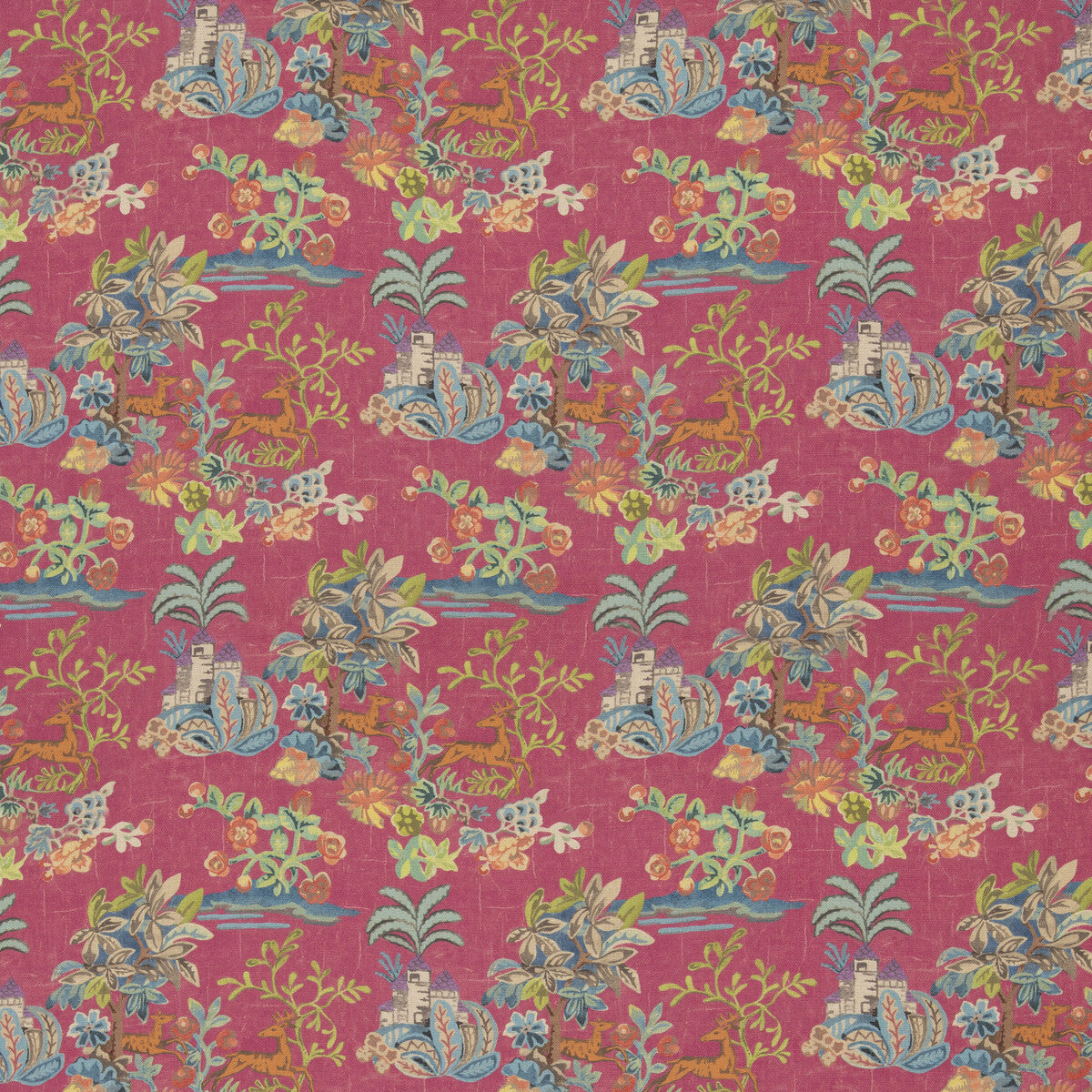 bp1104810-knights-tale-texture-fuchsia-g-p-j-baker - G P & J BAKER Fabric