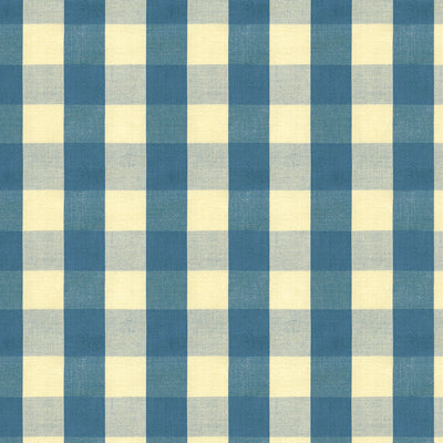 br-89149550-carsten-check-indigo-brunschwig-fils - BRUNSCHWIG & FILS Fabric