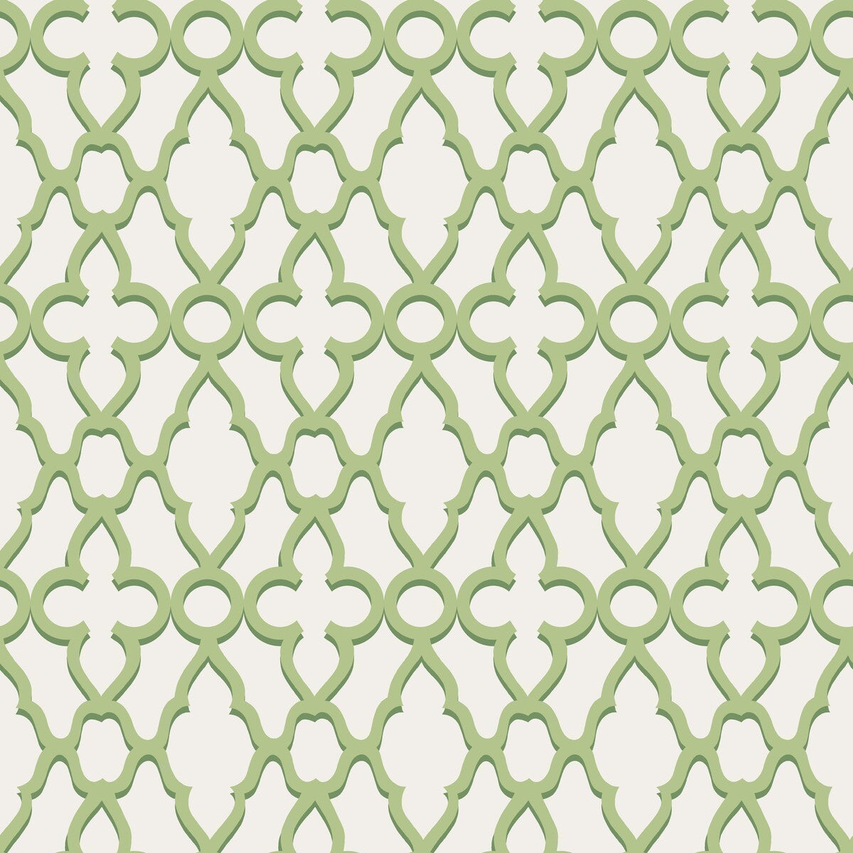 1166022cs0-treillage-leaf-greenchlk-cole-son - COLE & SON Wallpaper