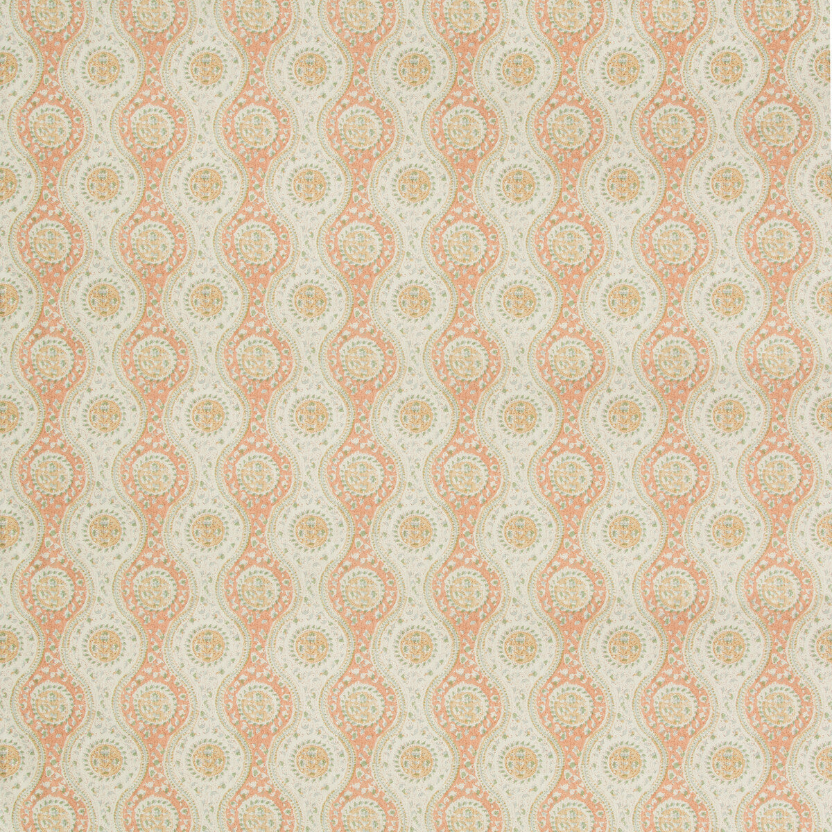 80191291240-nadari-print-peachgold-brunschwig-fils - BRUNSCHWIG & FILS Fabric