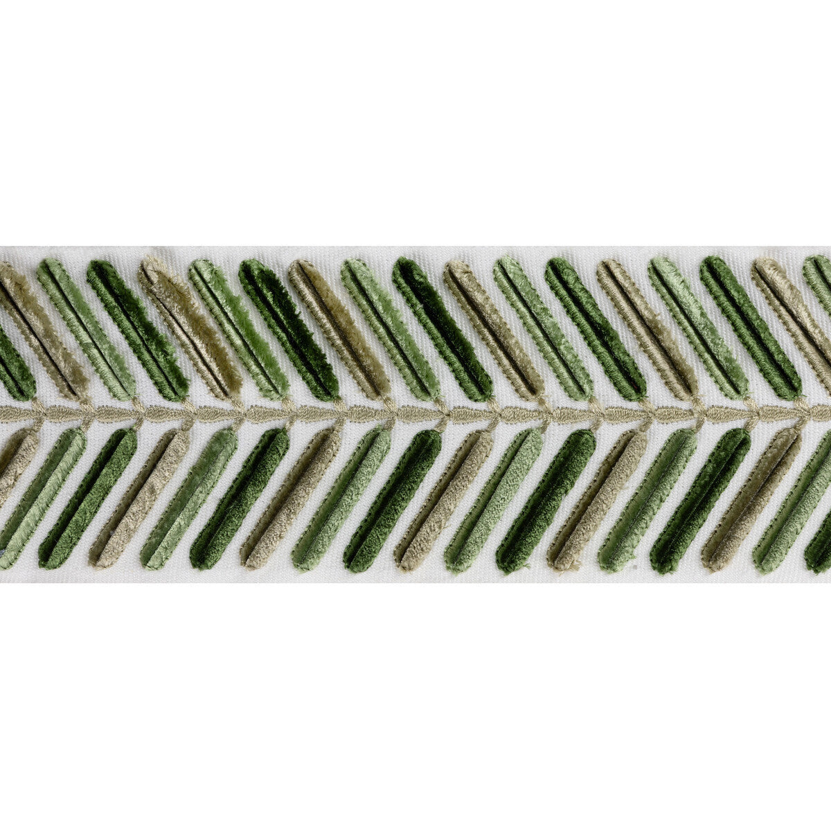 tl101943300-wingfield-emb-tape-green-lee-jofa - LEE JOFA Trim