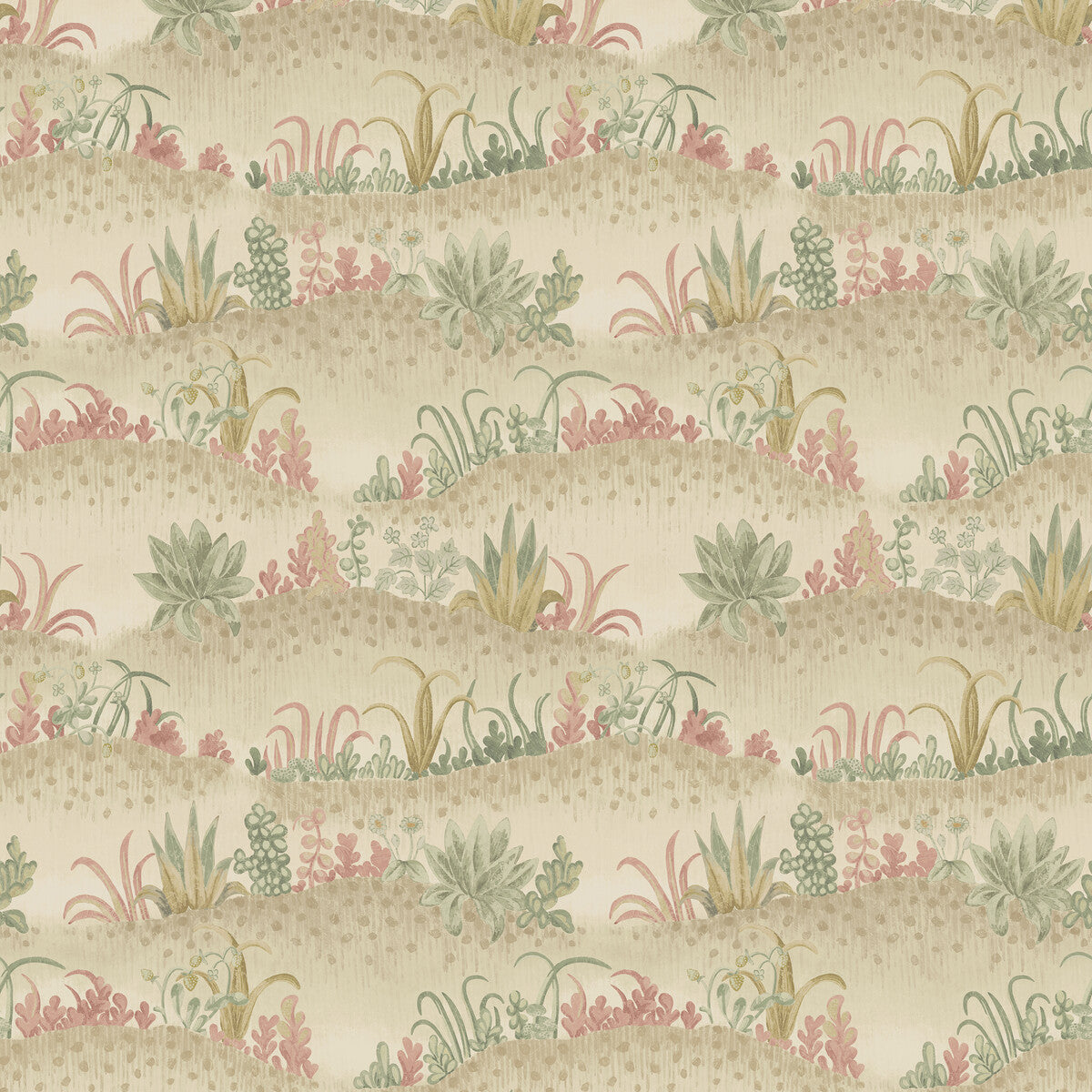 bw4514530-garden-tapestry-pinkgreen-g-p-j-baker - G P & J BAKER Wallpaper