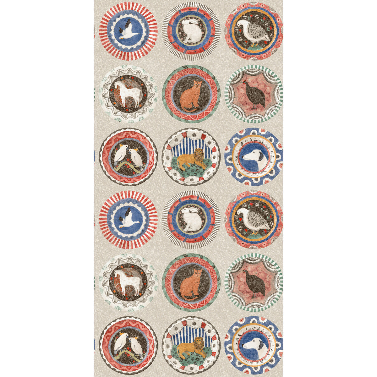 bw4512610-robinas-dinner-party-jewel-g-p-j-baker - G P & J BAKER Wallpaper