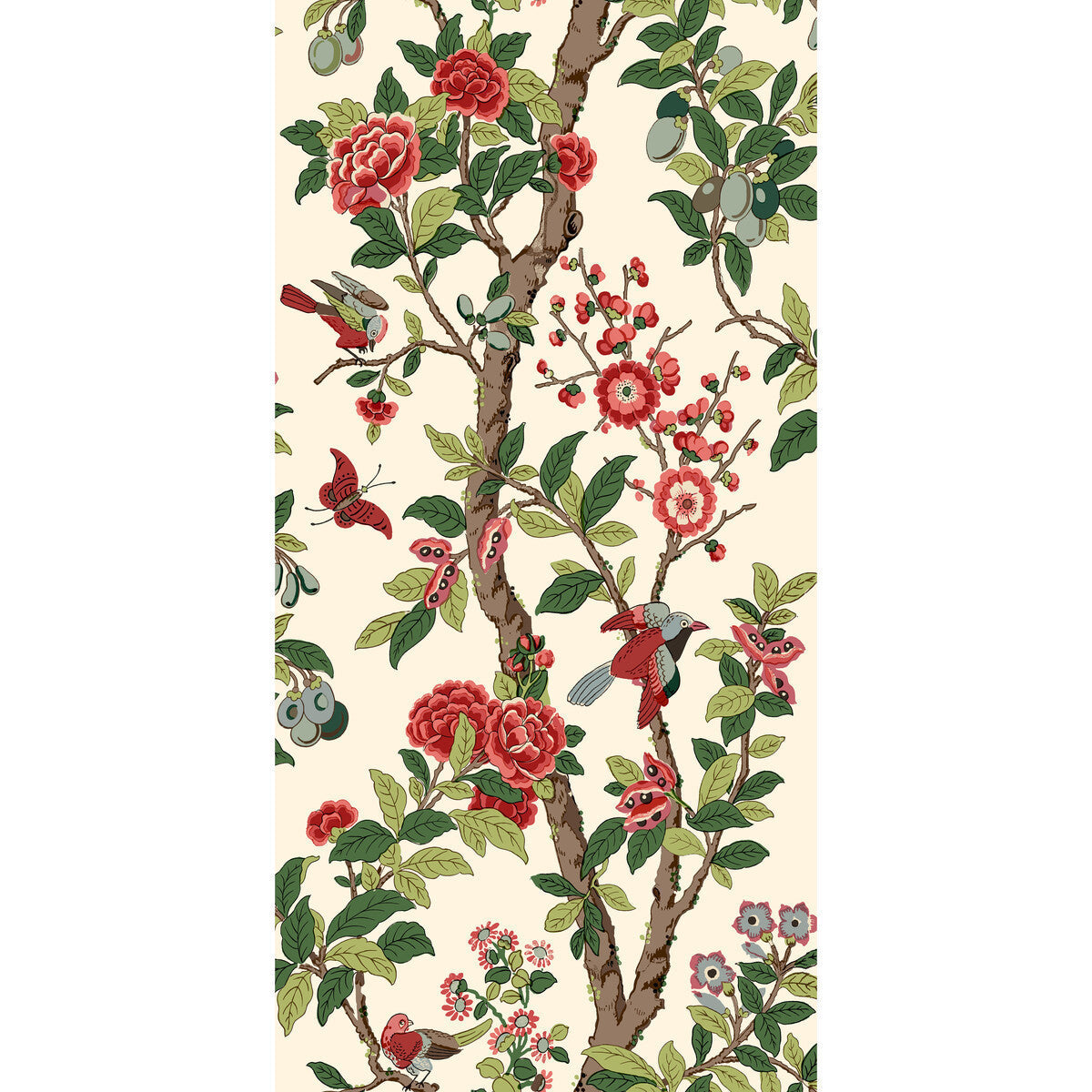 bw4512950-eldon-redgreen-g-p-j-baker - G P & J BAKER Wallpaper