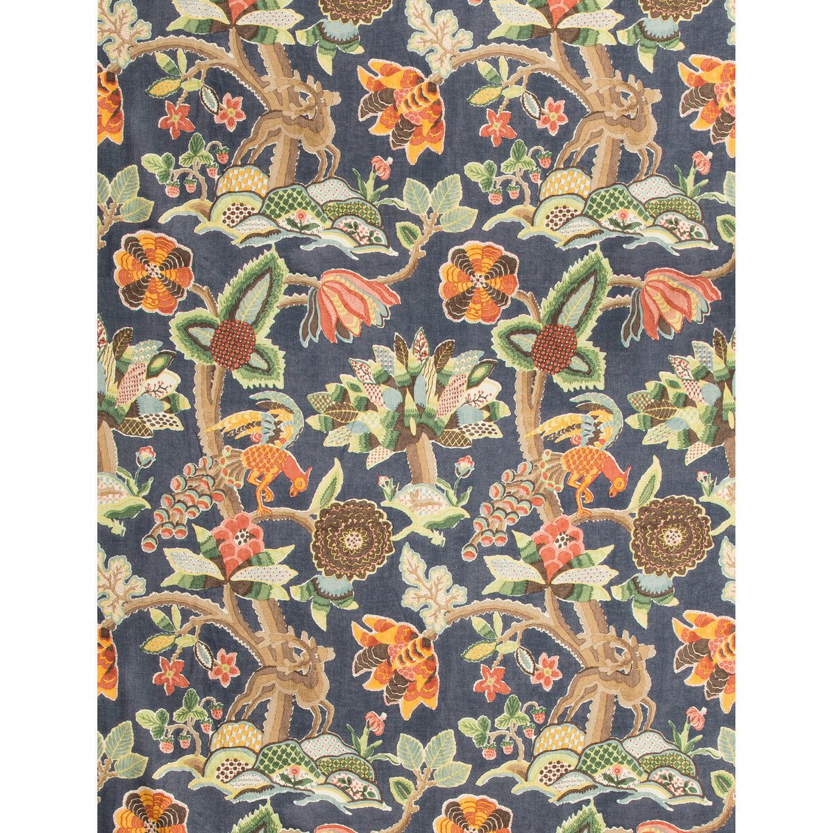 201713350-leyland-print-bluemulti-lee-jofa - LEE JOFA Fabric