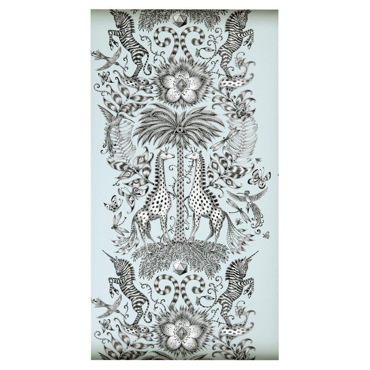 w010201cac0-kruger-eggshell-clarke-and-clarke - CLARKE AND CLARKE Wallpaper