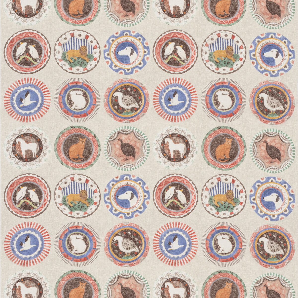 bp1104710-robinas-dinner-party-jewel-g-p-j-baker - G P & J BAKER Fabric