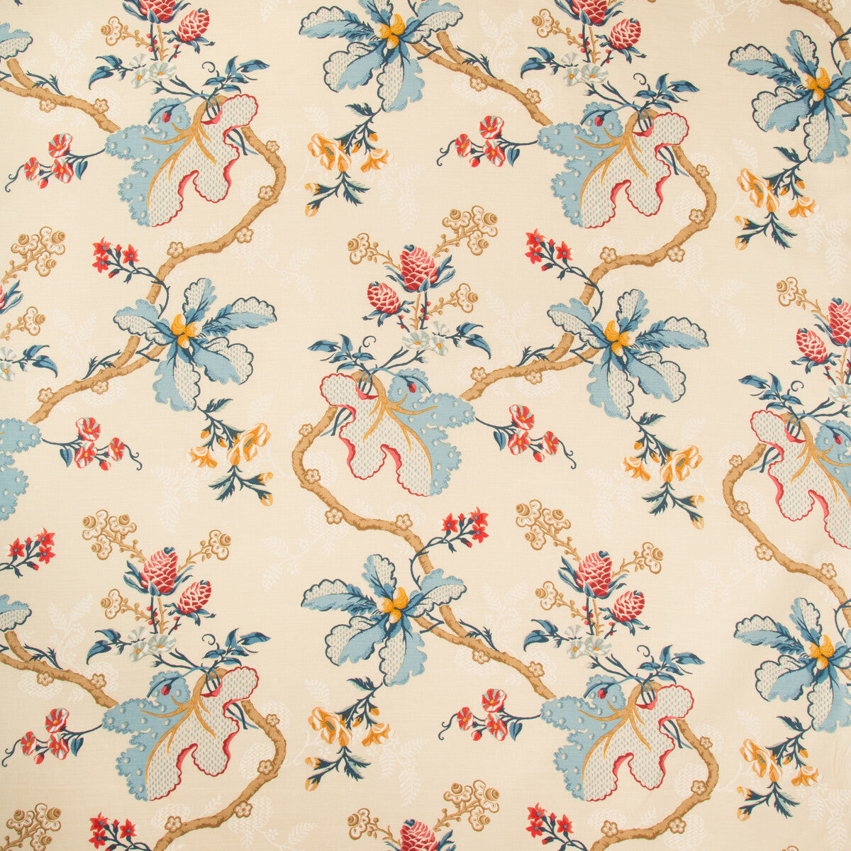 br-793551950-fabriano-cotton-and-linen-print-cream-brunschwig-fils - BRUNSCHWIG & FILS Fabric