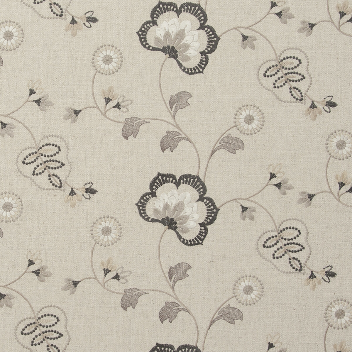 f073503cac0-chatsworth-charcoal-clarke-and-clarke - CLARKE AND CLARKE Fabric