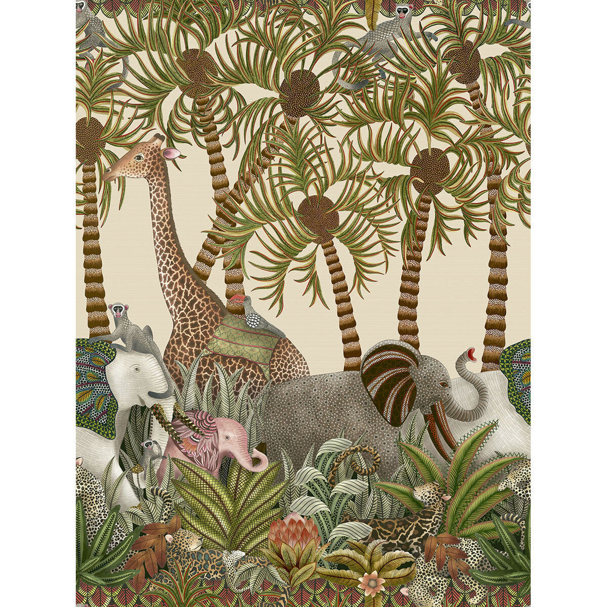 11911046cs0-letaba-march-spgrngngrcrm-cole-son - COLE & SON Wallpaper