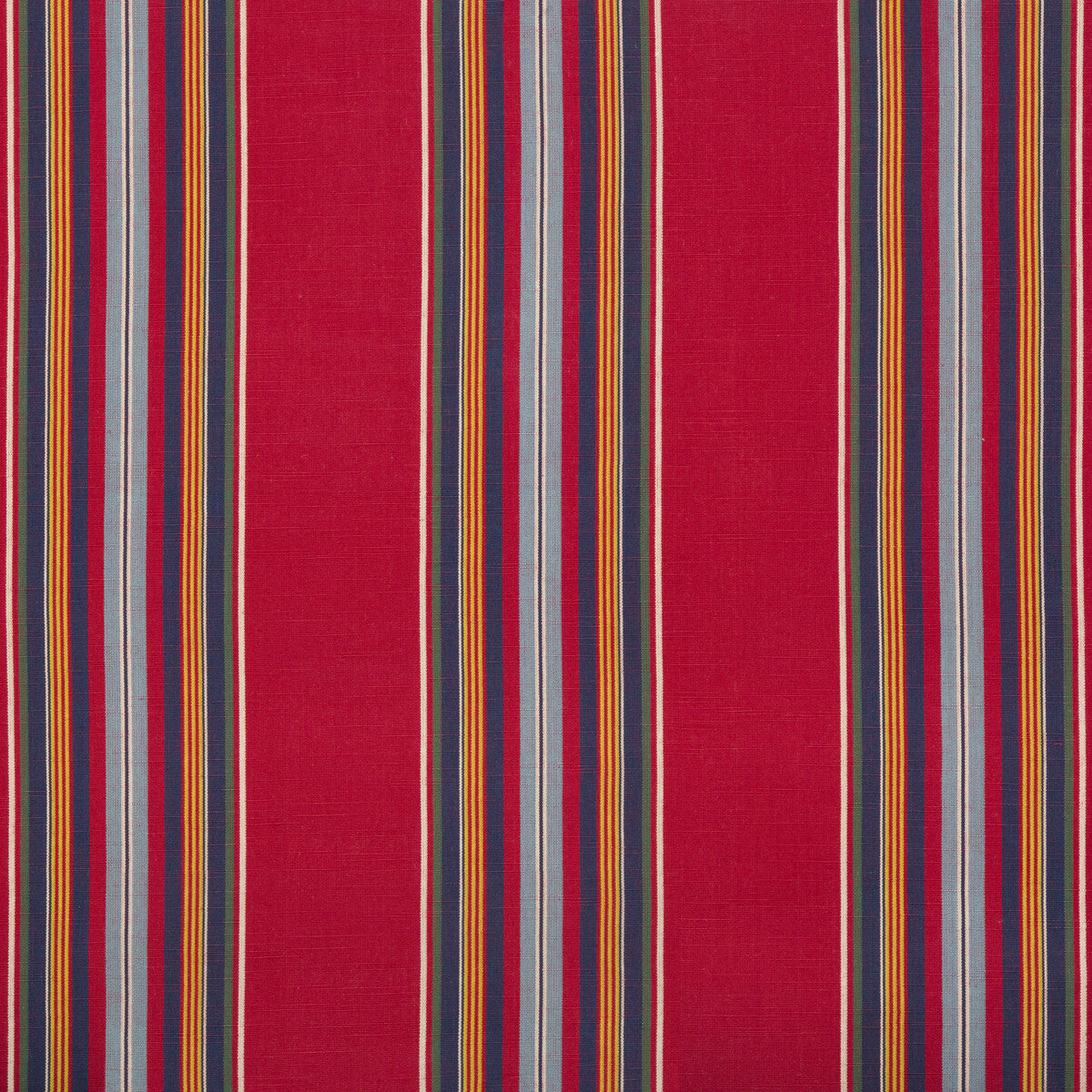 80171019500-verdon-stripe-rednavy-brunschwig-fils - BRUNSCHWIG & FILS Fabric