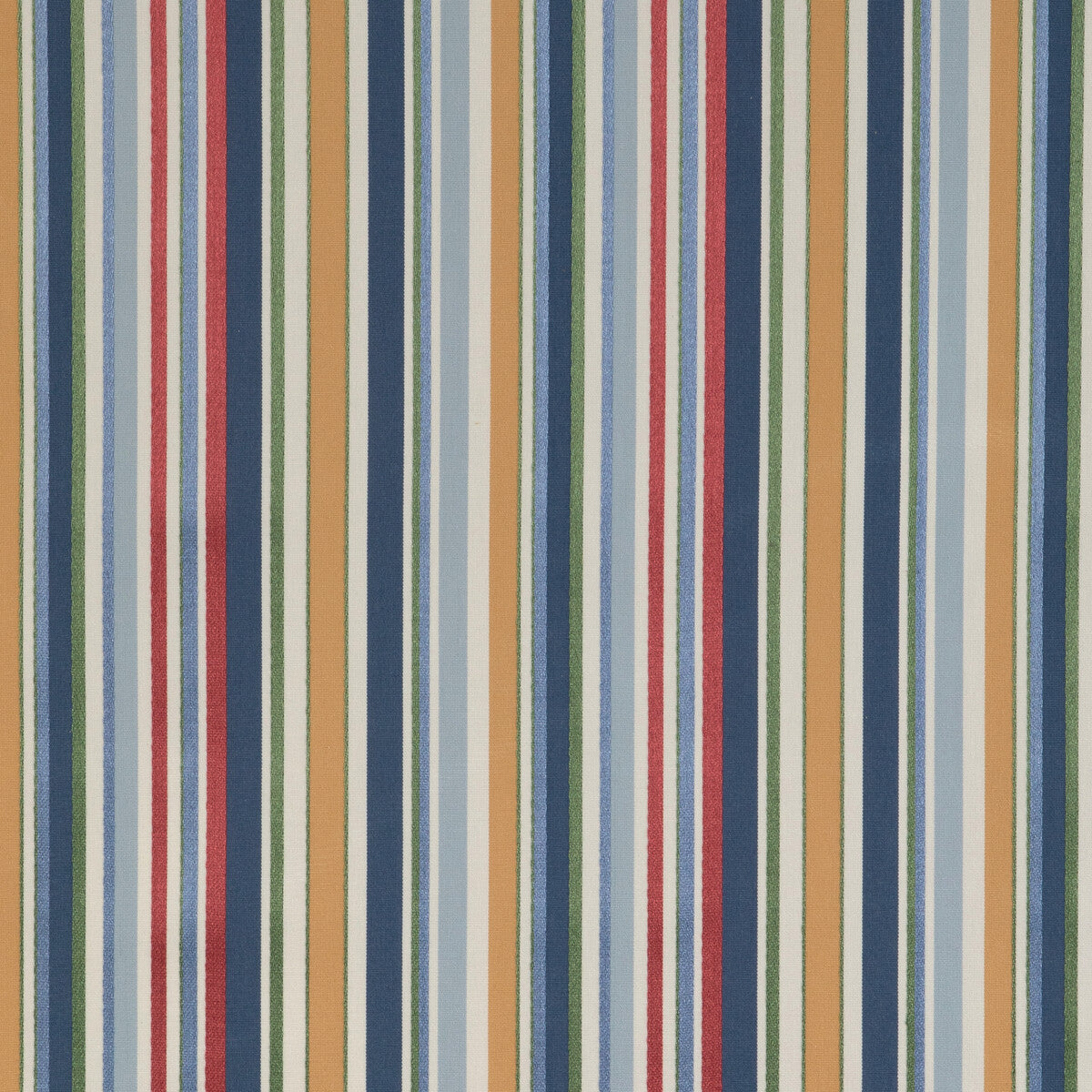 20231031950-siders-stripe-bluered-lee-jofa - LEE JOFA Fabric