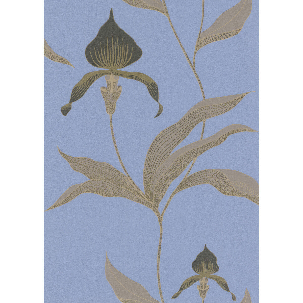 664030cs0-orchid-bluebl-cole-son - COLE & SON Wallpaper