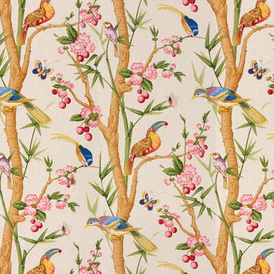 br-71622030-toucans-beige-brunschwig-fils - BRUNSCHWIG & FILS Fabric