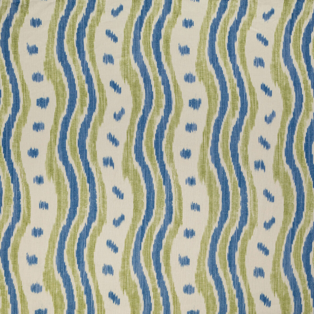 bfc-36875230-ikat-stripe-bluelime-lee-jofa - LEE JOFA Fabric